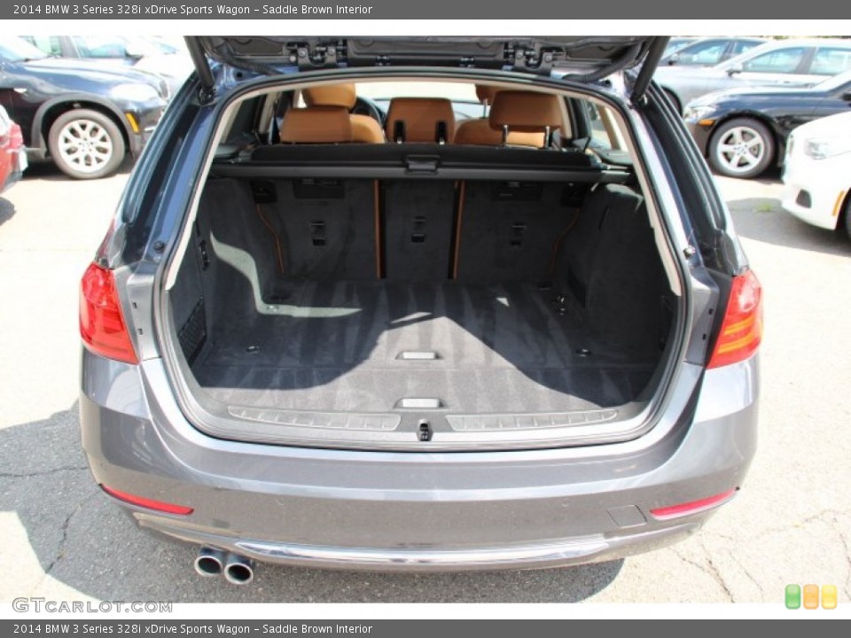 Saddle Brown Interior Trunk for the 2014 BMW 3 Series 328i xDrive Sports Wagon #95479124