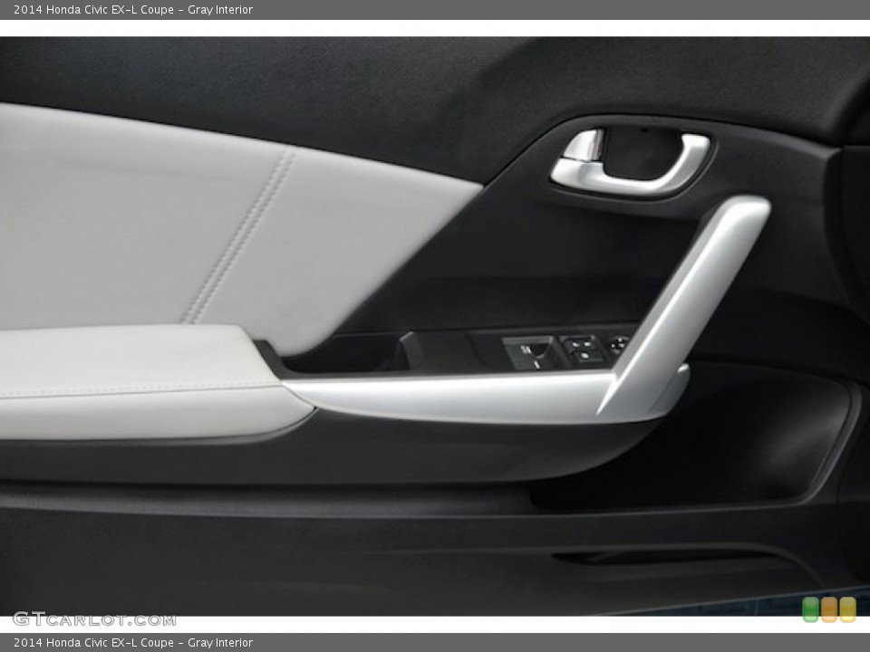 Gray Interior Door Panel for the 2014 Honda Civic EX-L Coupe #95479400