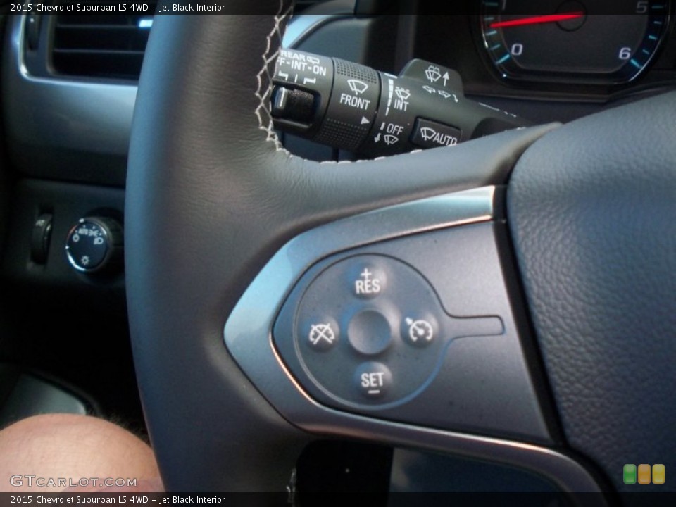 Jet Black Interior Controls for the 2015 Chevrolet Suburban LS 4WD #95485301
