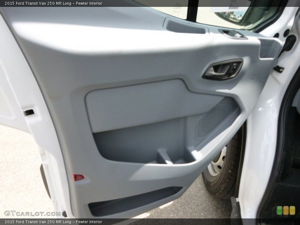 Pewter Interior Door Panel for the 2015 Ford Transit Van 250 MR Long #95488424