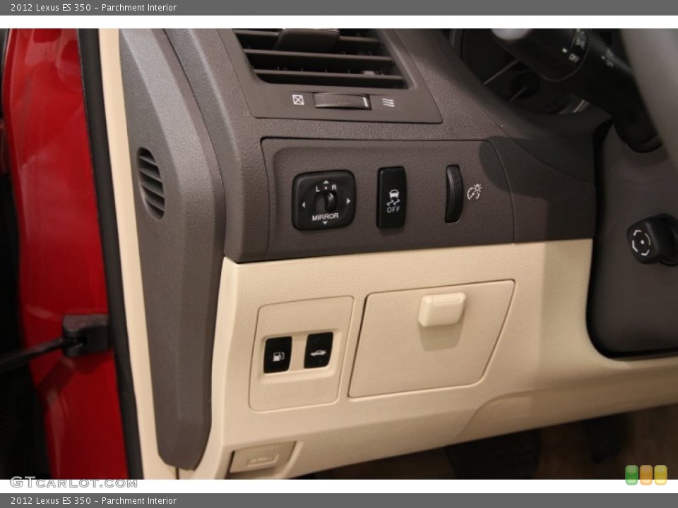 Parchment Interior Controls for the 2012 Lexus ES 350 #95493995