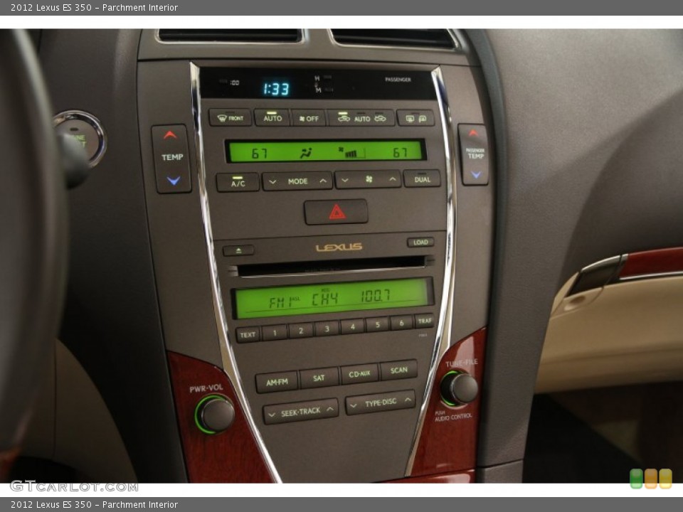 Parchment Interior Controls for the 2012 Lexus ES 350 #95494151