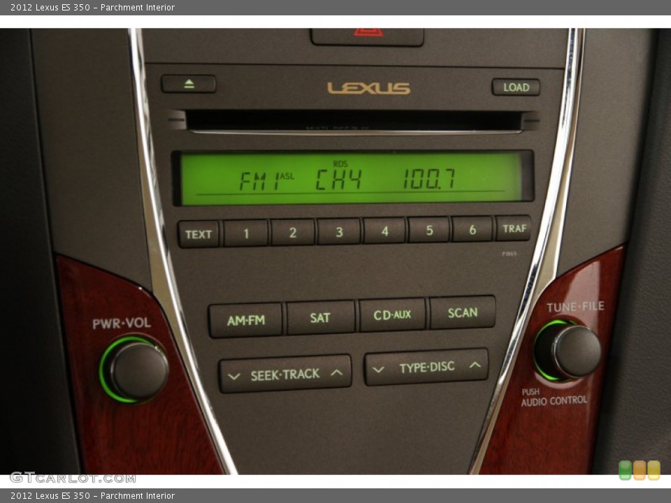 Parchment Interior Audio System for the 2012 Lexus ES 350 #95494172