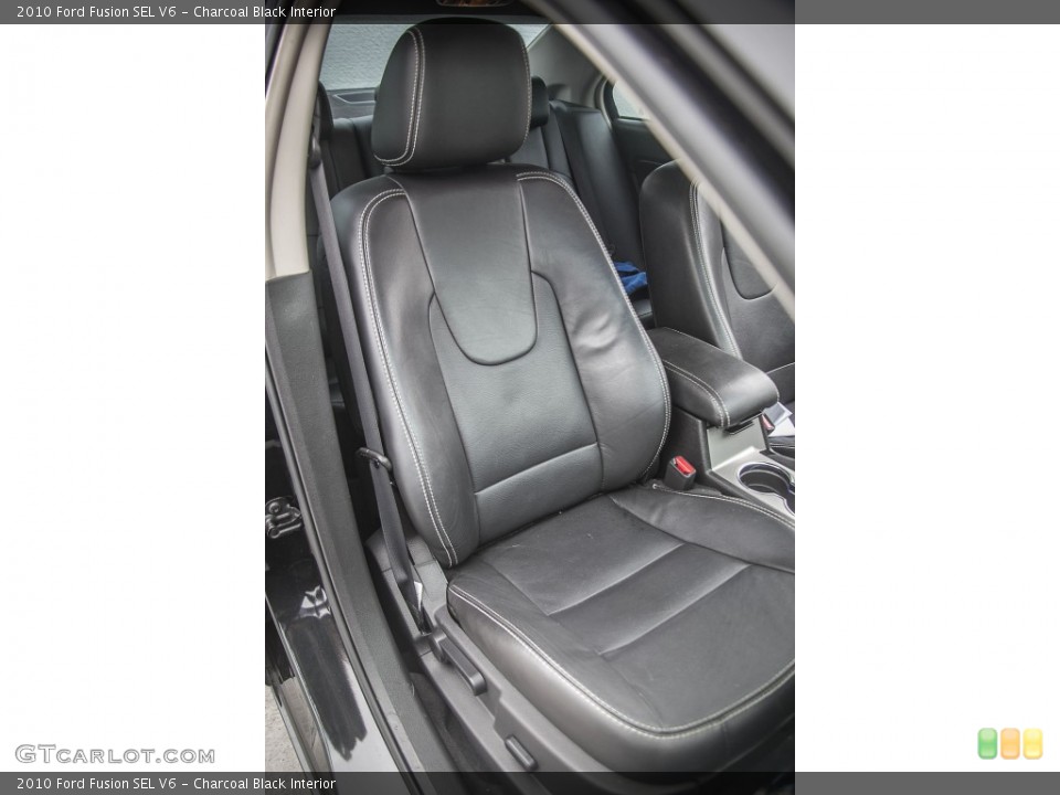 Charcoal Black Interior Front Seat for the 2010 Ford Fusion SEL V6 #95497115