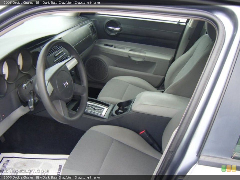 Dark Slate Gray/Light Graystone Interior Photo for the 2006 Dodge Charger SE #95497826