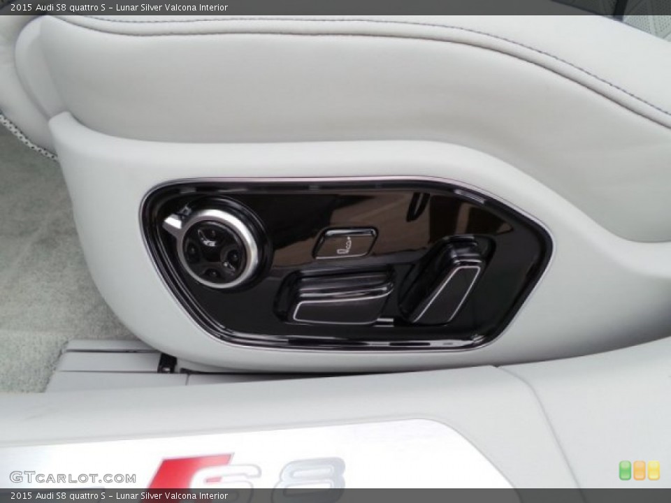 Lunar Silver Valcona Interior Controls for the 2015 Audi S8 quattro S #95498429