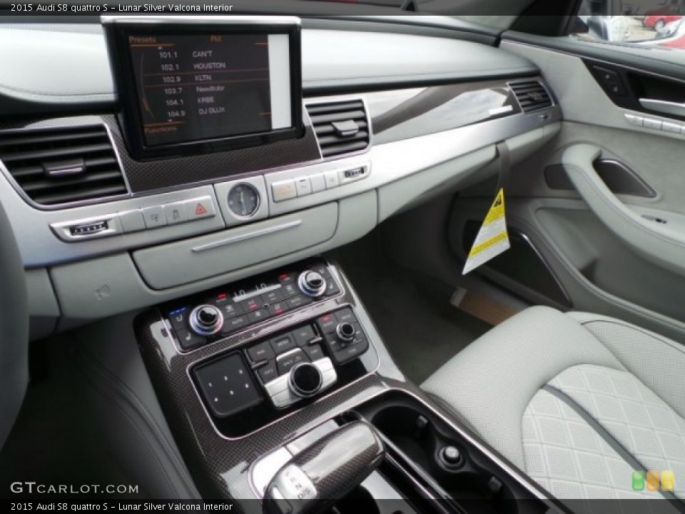 Lunar Silver Valcona Interior Controls for the 2015 Audi S8 quattro S #95498447