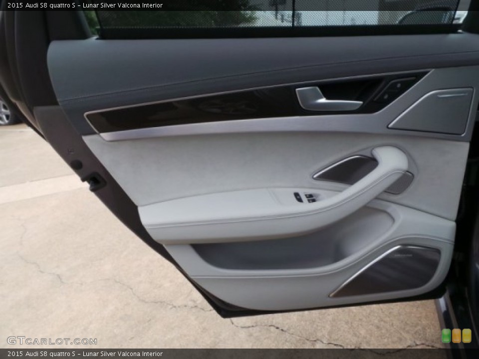 Lunar Silver Valcona Interior Door Panel for the 2015 Audi S8 quattro S #95498627