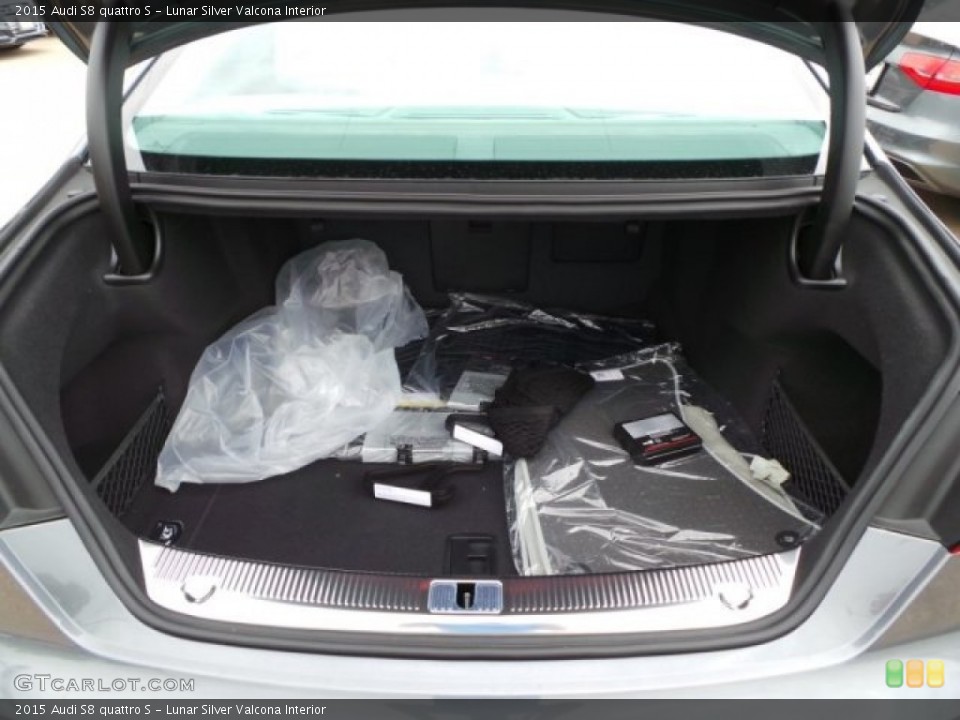Lunar Silver Valcona Interior Trunk for the 2015 Audi S8 quattro S #95498723