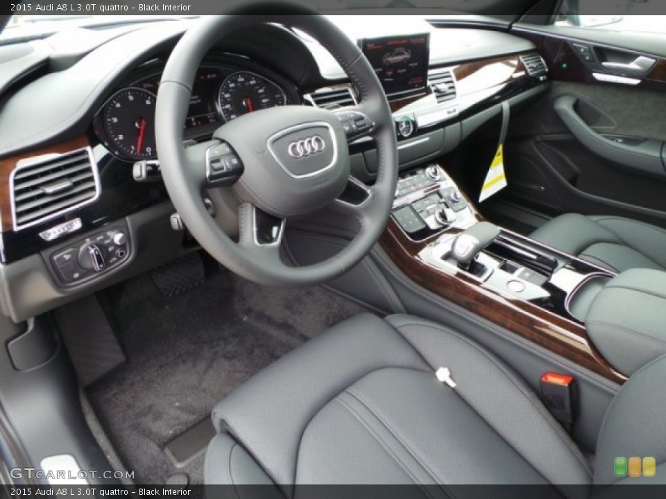 Black Interior Photo for the 2015 Audi A8 L 3.0T quattro #95499119