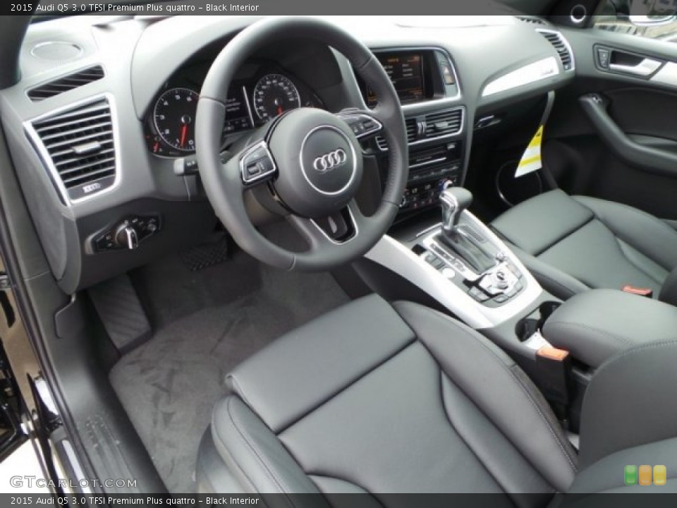 Black Interior Prime Interior for the 2015 Audi Q5 3.0 TFSI Premium Plus quattro #95500592