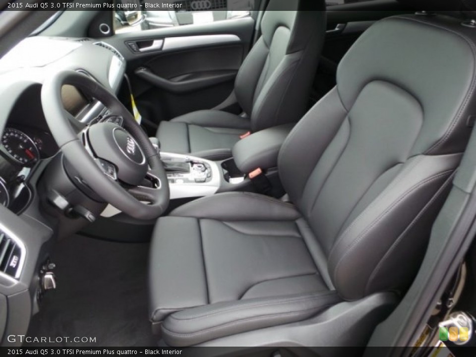 Black Interior Front Seat for the 2015 Audi Q5 3.0 TFSI Premium Plus quattro #95500613