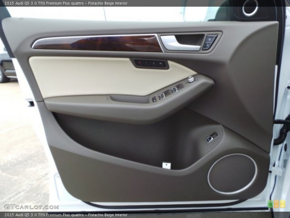 Pistachio Beige Interior Door Panel for the 2015 Audi Q5 3.0 TFSI Premium Plus quattro #95501354