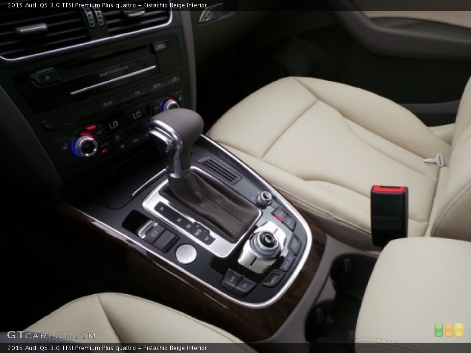 Pistachio Beige Interior Transmission for the 2015 Audi Q5 3.0 TFSI Premium Plus quattro #95501471