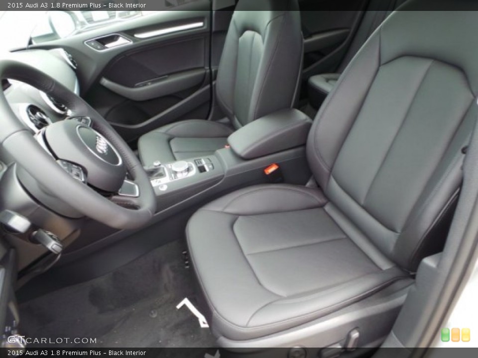 Black Interior Front Seat for the 2015 Audi A3 1.8 Premium Plus #95502806