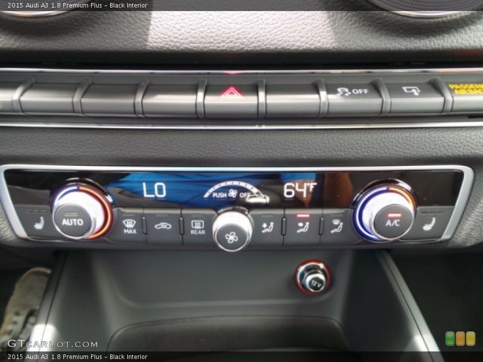 Black Interior Controls for the 2015 Audi A3 1.8 Premium Plus #95502971