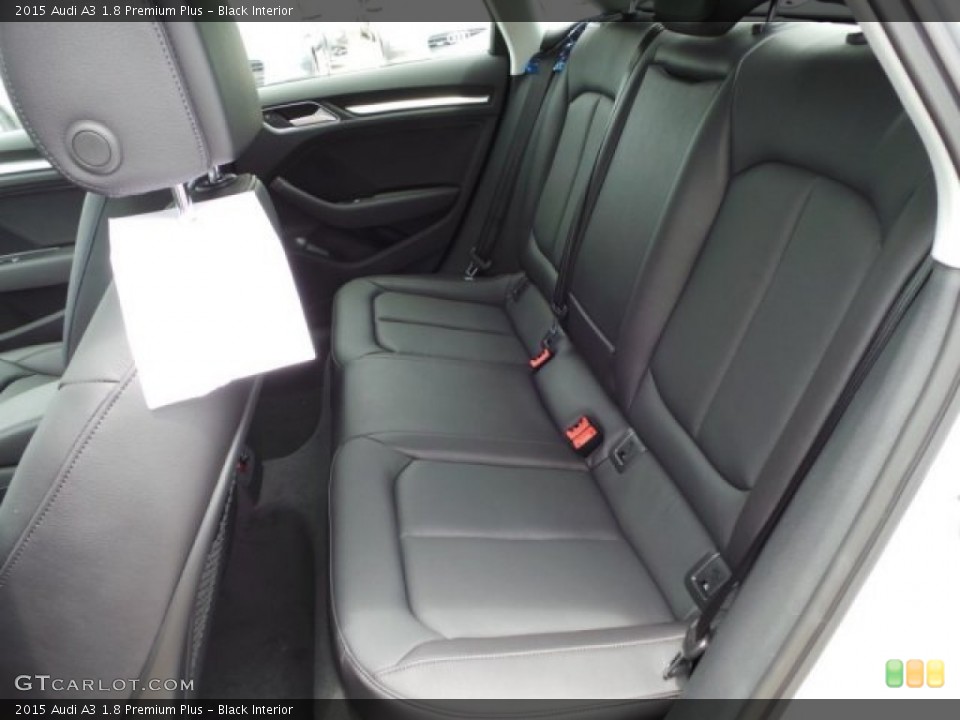 Black Interior Rear Seat for the 2015 Audi A3 1.8 Premium Plus #95503088