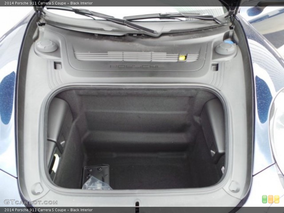 Black Interior Trunk for the 2014 Porsche 911 Carrera S Coupe #95504147