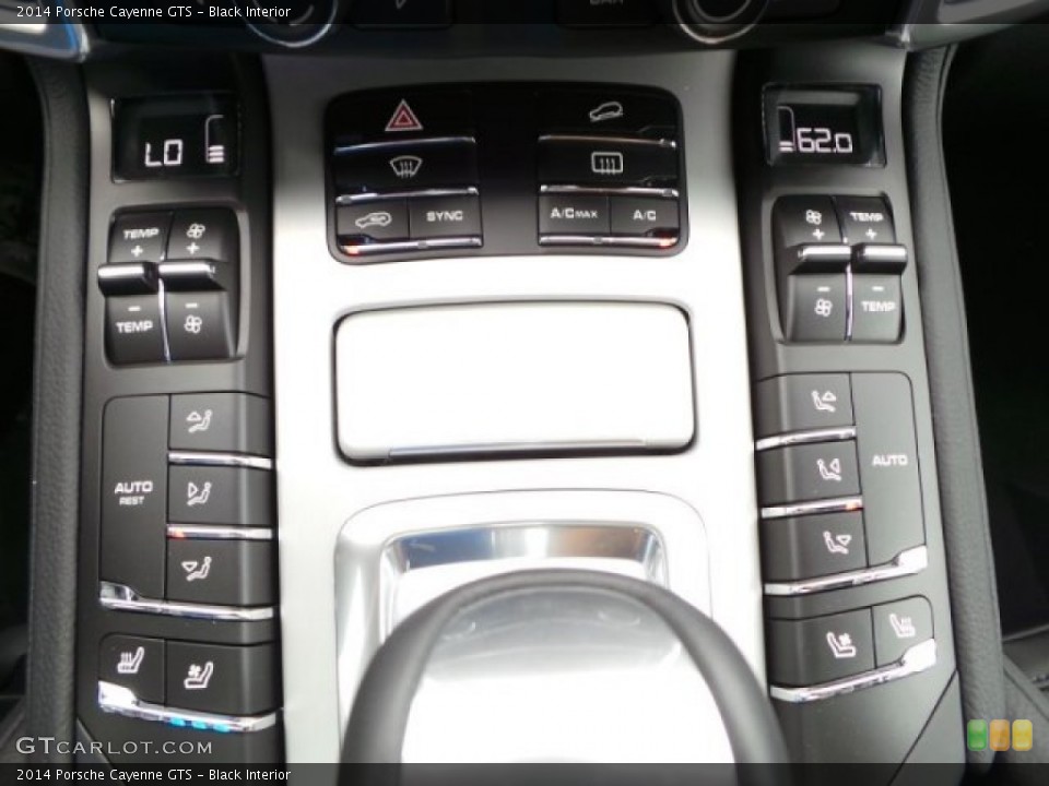 Black Interior Controls for the 2014 Porsche Cayenne GTS #95505796