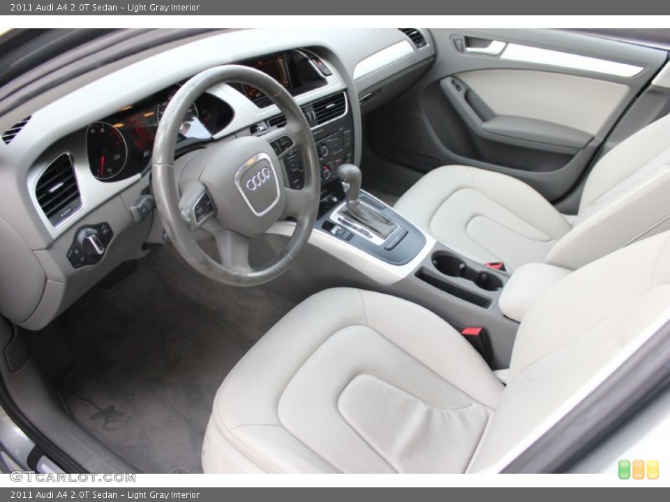 Light Gray Interior Photo for the 2011 Audi A4 2.0T Sedan #95506100