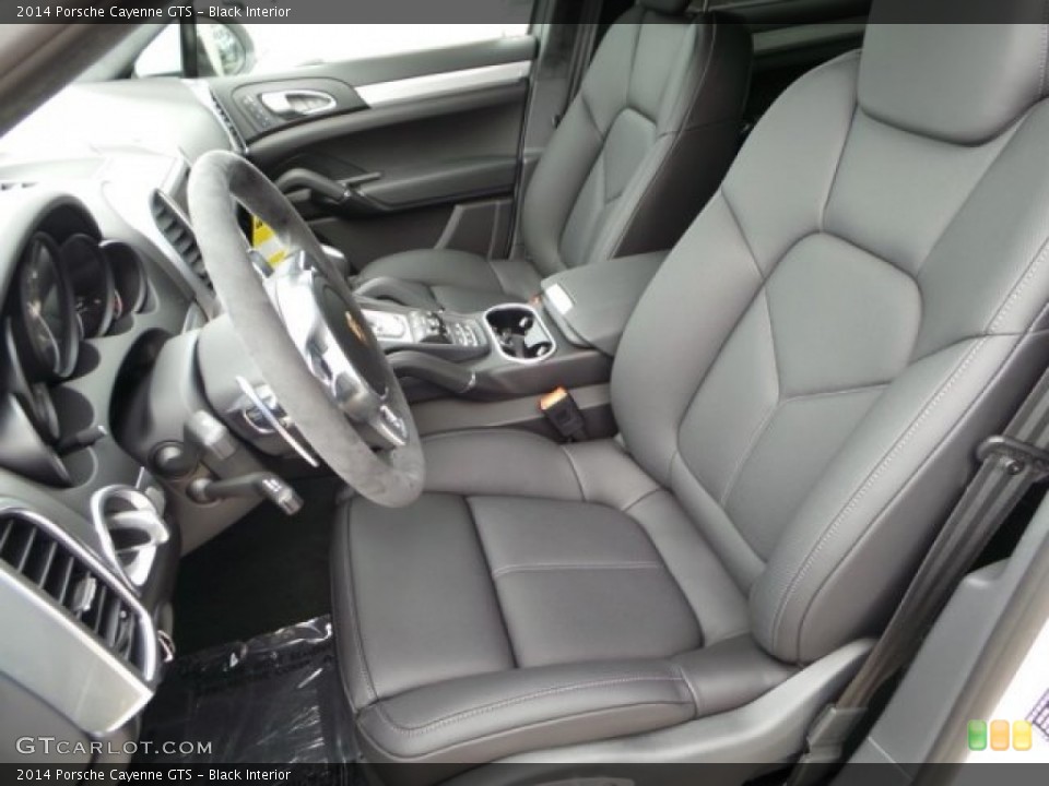 Black Interior Front Seat for the 2014 Porsche Cayenne GTS #95506153