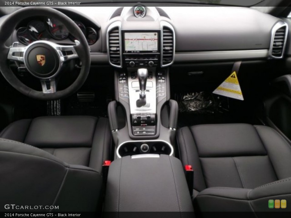 Black Interior Dashboard for the 2014 Porsche Cayenne GTS #95506349