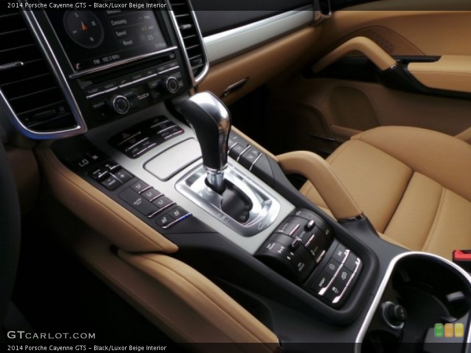 Black/Luxor Beige Interior Transmission for the 2014 Porsche Cayenne GTS #95506658
