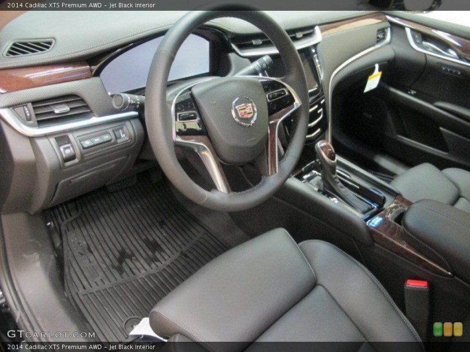 Jet Black Interior Prime Interior for the 2014 Cadillac XTS Premium AWD #95506895