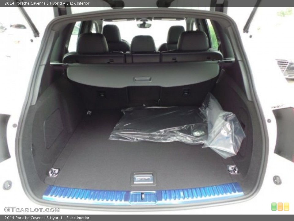Black Interior Trunk for the 2014 Porsche Cayenne S Hybrid #95507225