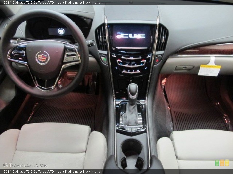 Light Platinum/Jet Black Interior Dashboard for the 2014 Cadillac ATS 2.0L Turbo AWD #95507579