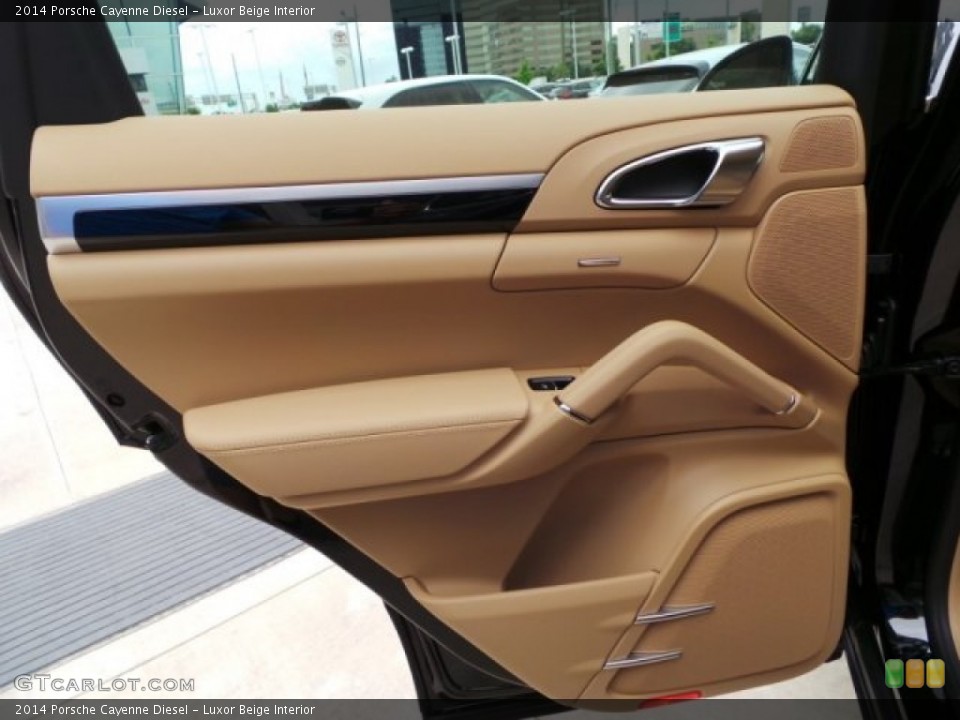 Luxor Beige Interior Door Panel for the 2014 Porsche Cayenne Diesel #95507609