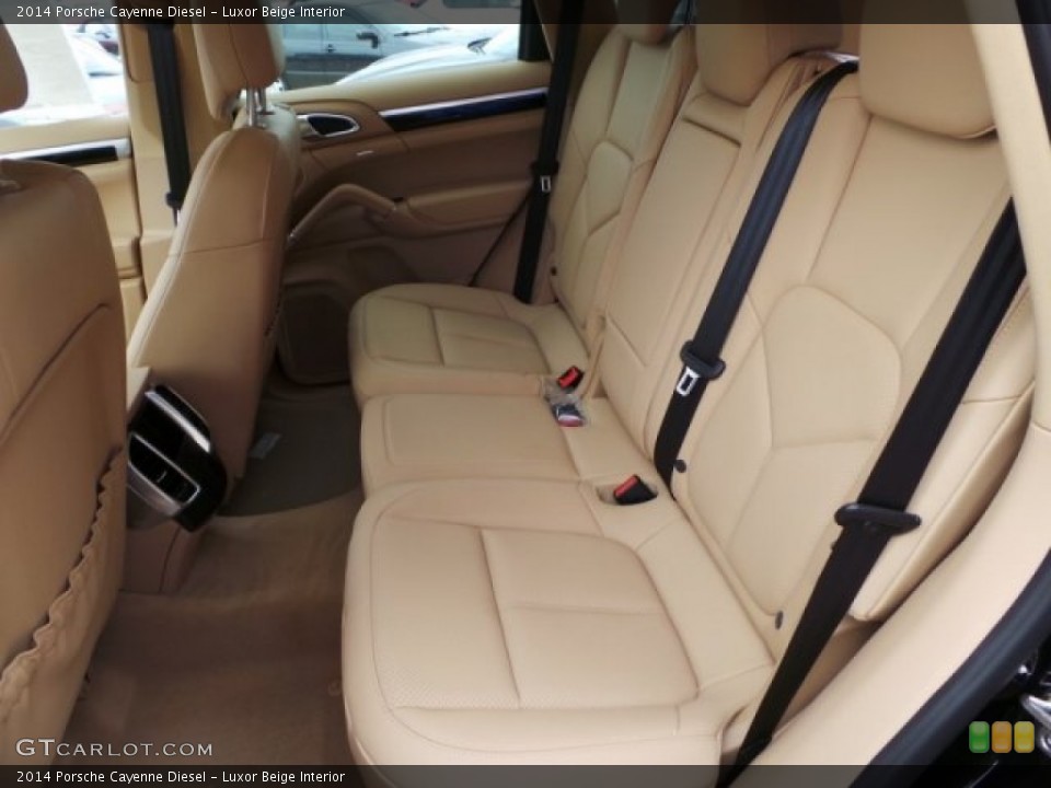 Luxor Beige Interior Rear Seat for the 2014 Porsche Cayenne Diesel #95507633