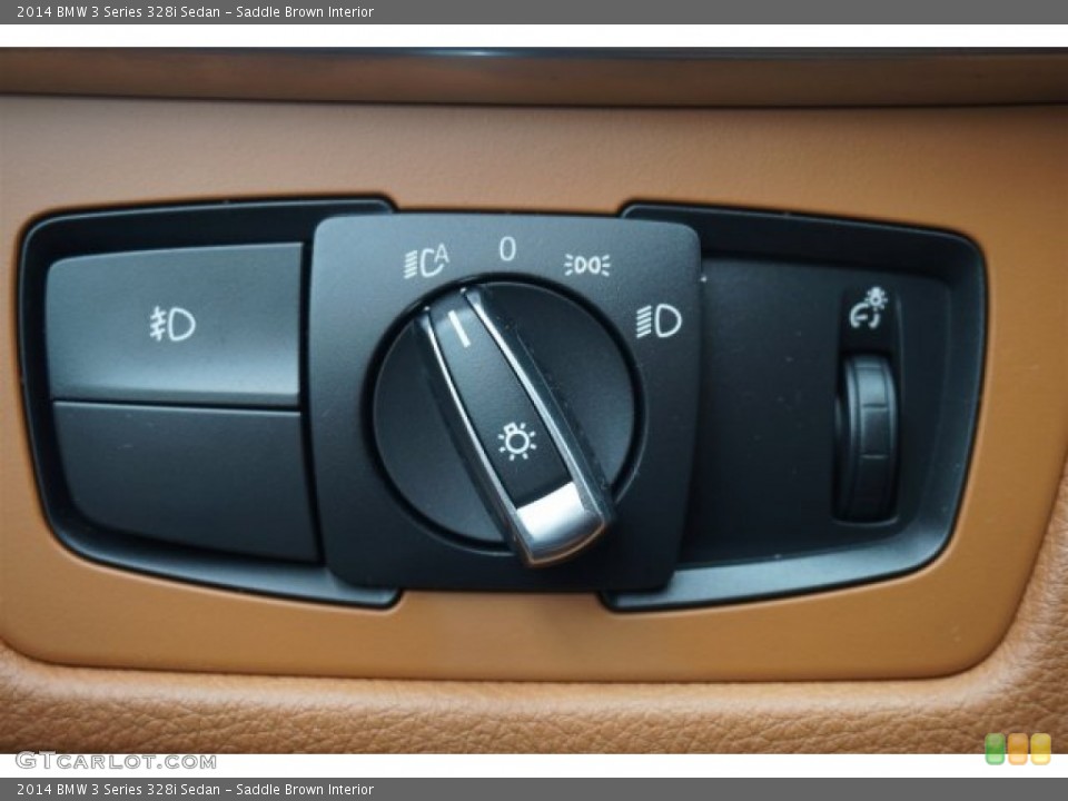 Saddle Brown Interior Controls for the 2014 BMW 3 Series 328i Sedan #95521632