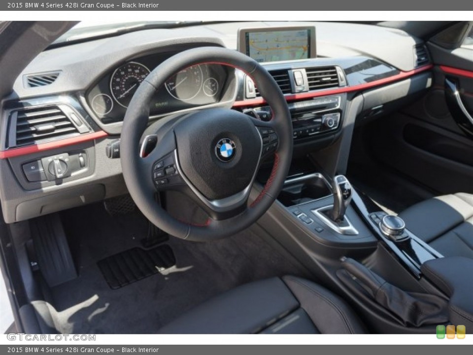 Black Interior Prime Interior for the 2015 BMW 4 Series 428i Gran Coupe #95522241
