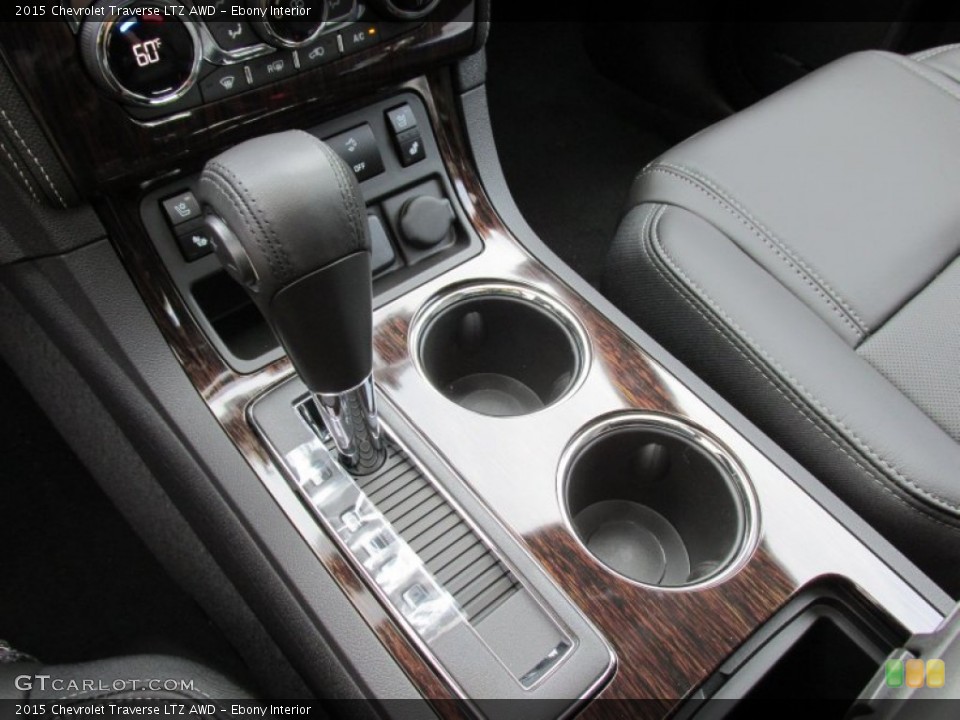 Ebony Interior Transmission for the 2015 Chevrolet Traverse LTZ AWD #95522808