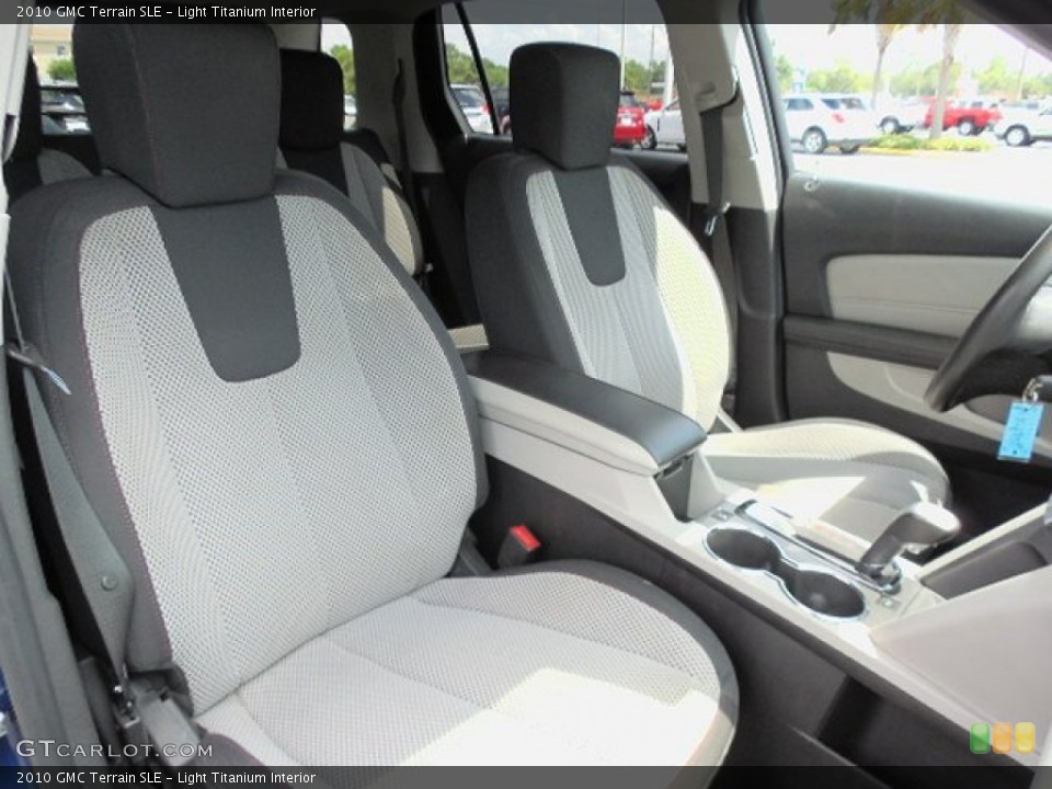 Light Titanium Interior Front Seat for the 2010 GMC Terrain SLE #95529564