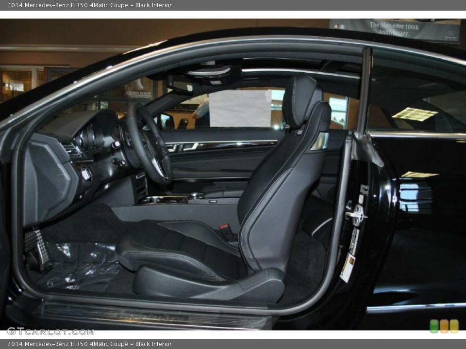 Black Interior Photo for the 2014 Mercedes-Benz E 350 4Matic Coupe #95548118