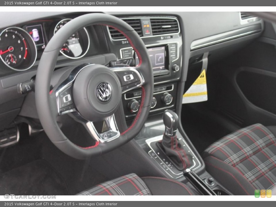 Interlagos Cloth Interior Dashboard for the 2015 Volkswagen Golf GTI 4-Door 2.0T S #95553627