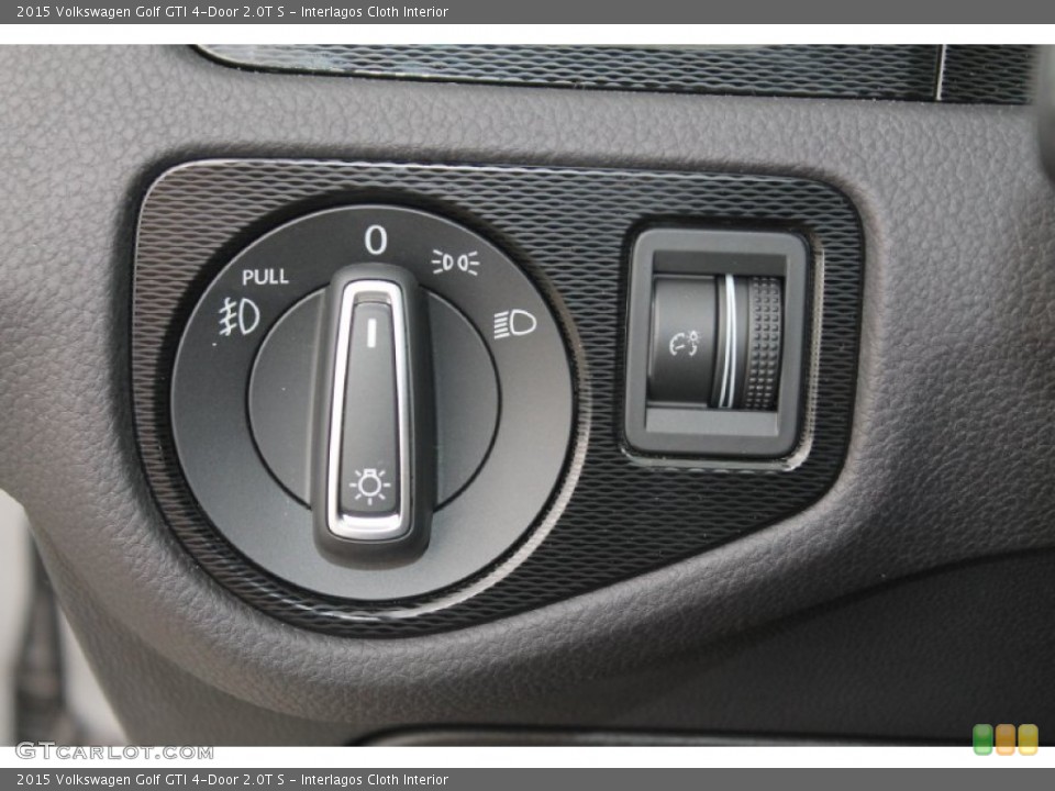 Interlagos Cloth Interior Controls for the 2015 Volkswagen Golf GTI 4-Door 2.0T S #95553684