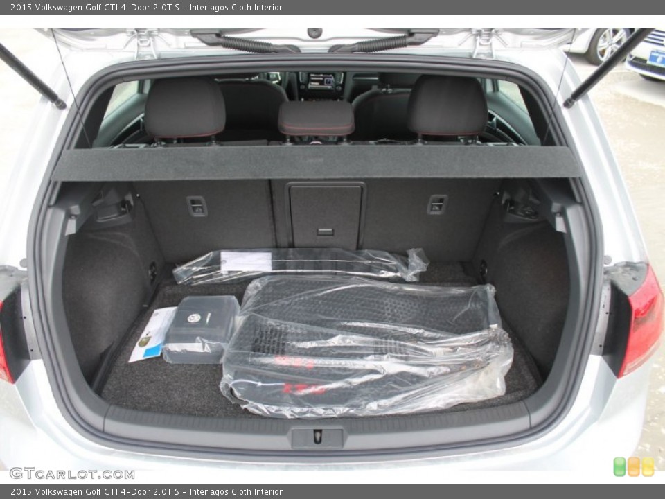 Interlagos Cloth Interior Trunk for the 2015 Volkswagen Golf GTI 4-Door 2.0T S #95553729