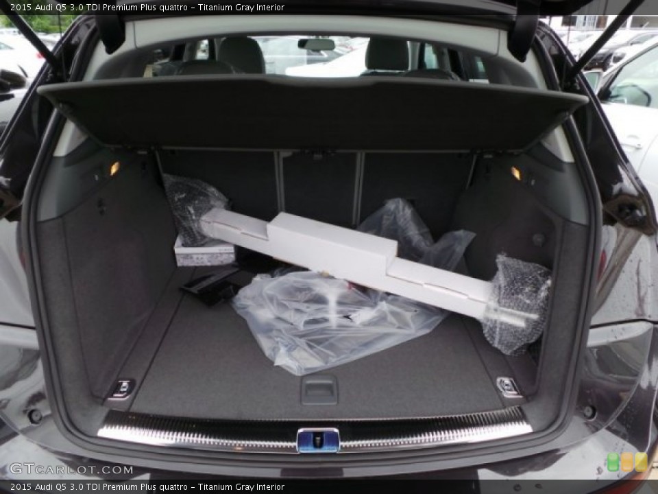 Titanium Gray Interior Trunk for the 2015 Audi Q5 3.0 TDI Premium Plus quattro #95560277