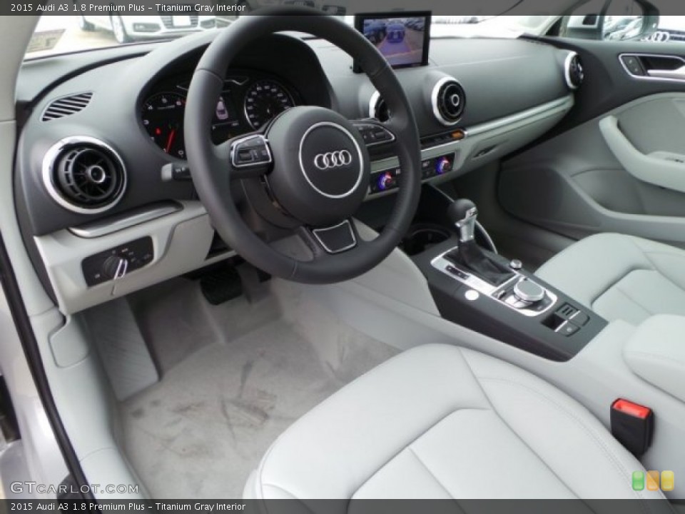 Titanium Gray Interior Photo for the 2015 Audi A3 1.8 Premium Plus #95561348