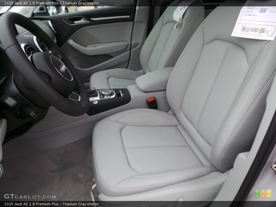 Titanium Gray Interior Front Seat for the 2015 Audi A3 1.8 Premium Plus #95561371