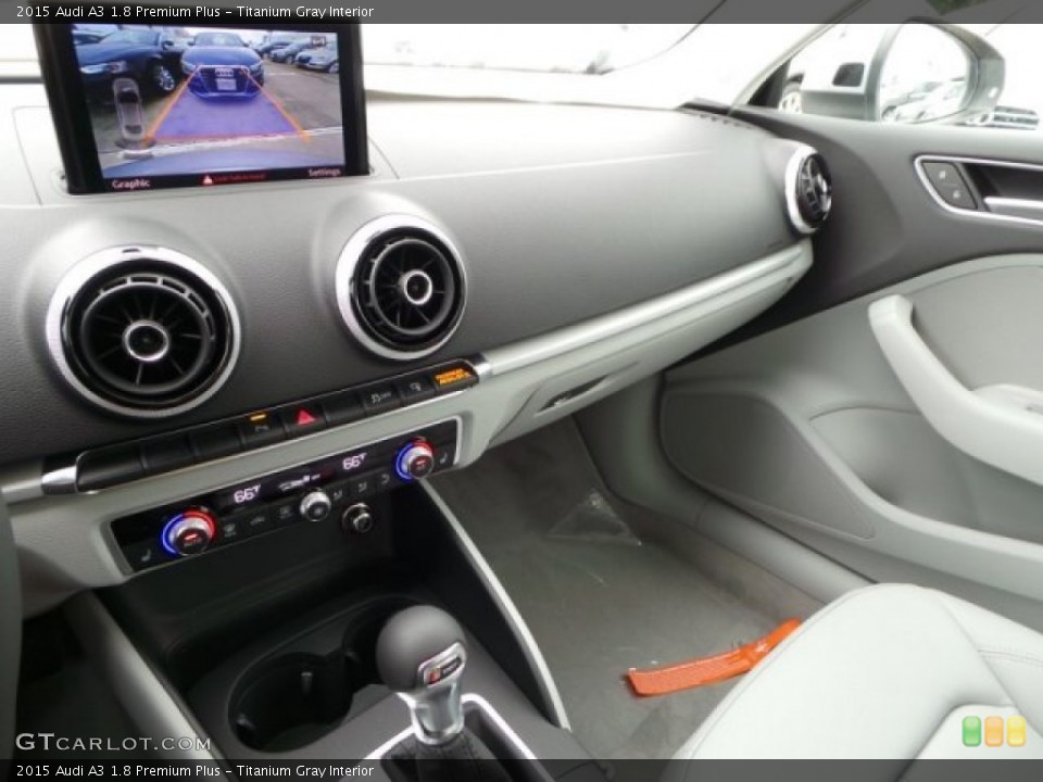 Titanium Gray Interior Dashboard for the 2015 Audi A3 1.8 Premium Plus #95561411