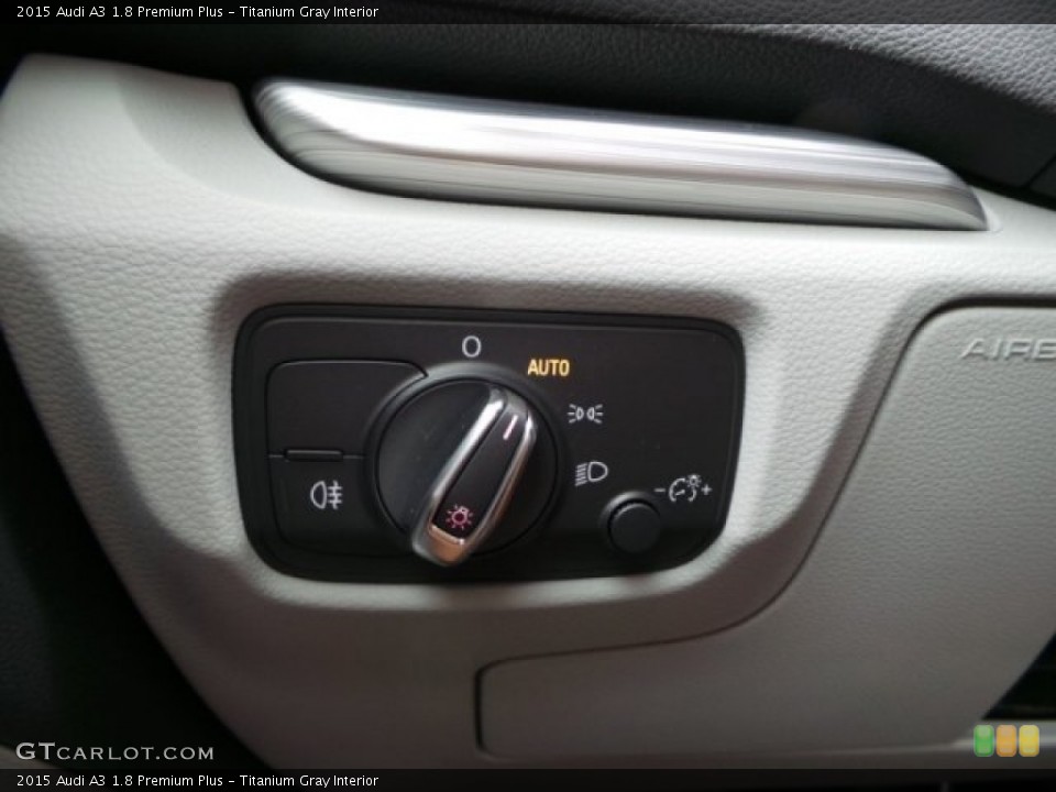 Titanium Gray Interior Controls for the 2015 Audi A3 1.8 Premium Plus #95561582