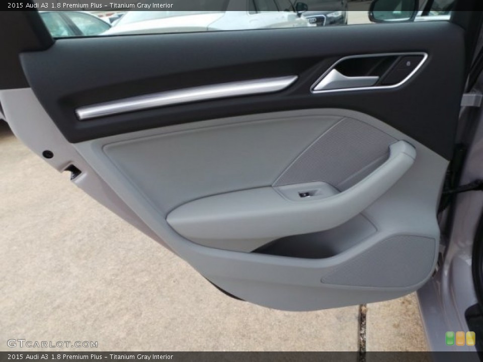 Titanium Gray Interior Door Panel for the 2015 Audi A3 1.8 Premium Plus #95561600