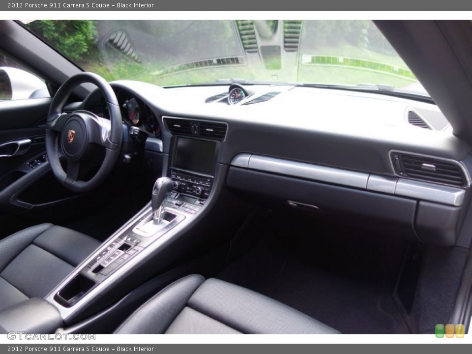 Black Interior Dashboard for the 2012 Porsche 911 Carrera S Coupe #95564384