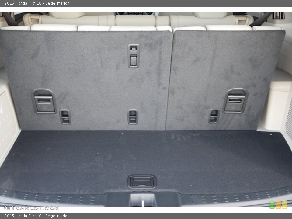 Beige Interior Trunk for the 2015 Honda Pilot LX #95582288