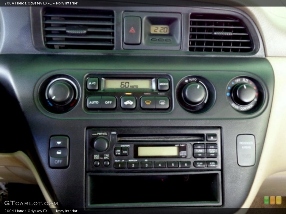 Ivory Interior Controls for the 2004 Honda Odyssey EX-L #95584261