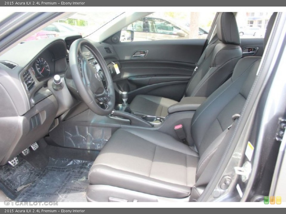 Ebony Interior Front Seat for the 2015 Acura ILX 2.4L Premium #95589760